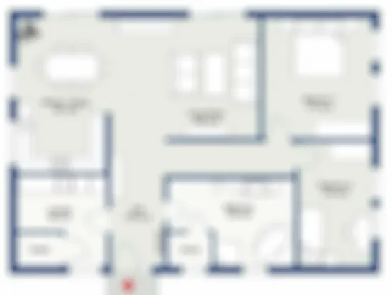 Nanded City Pune 3 BHK 1360 Sq.Ft. Layout